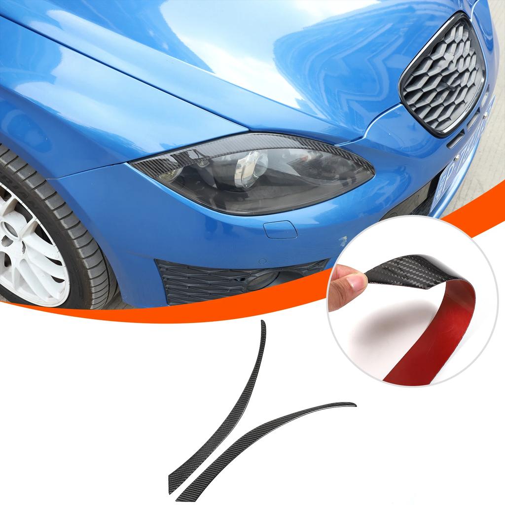 For SEAT Leon Mk2 1P 2008-2012 Soft Carbon Fibre Car Central Control Gear Shift Air Outlet Panel Trim Sticker Car Accessories F6