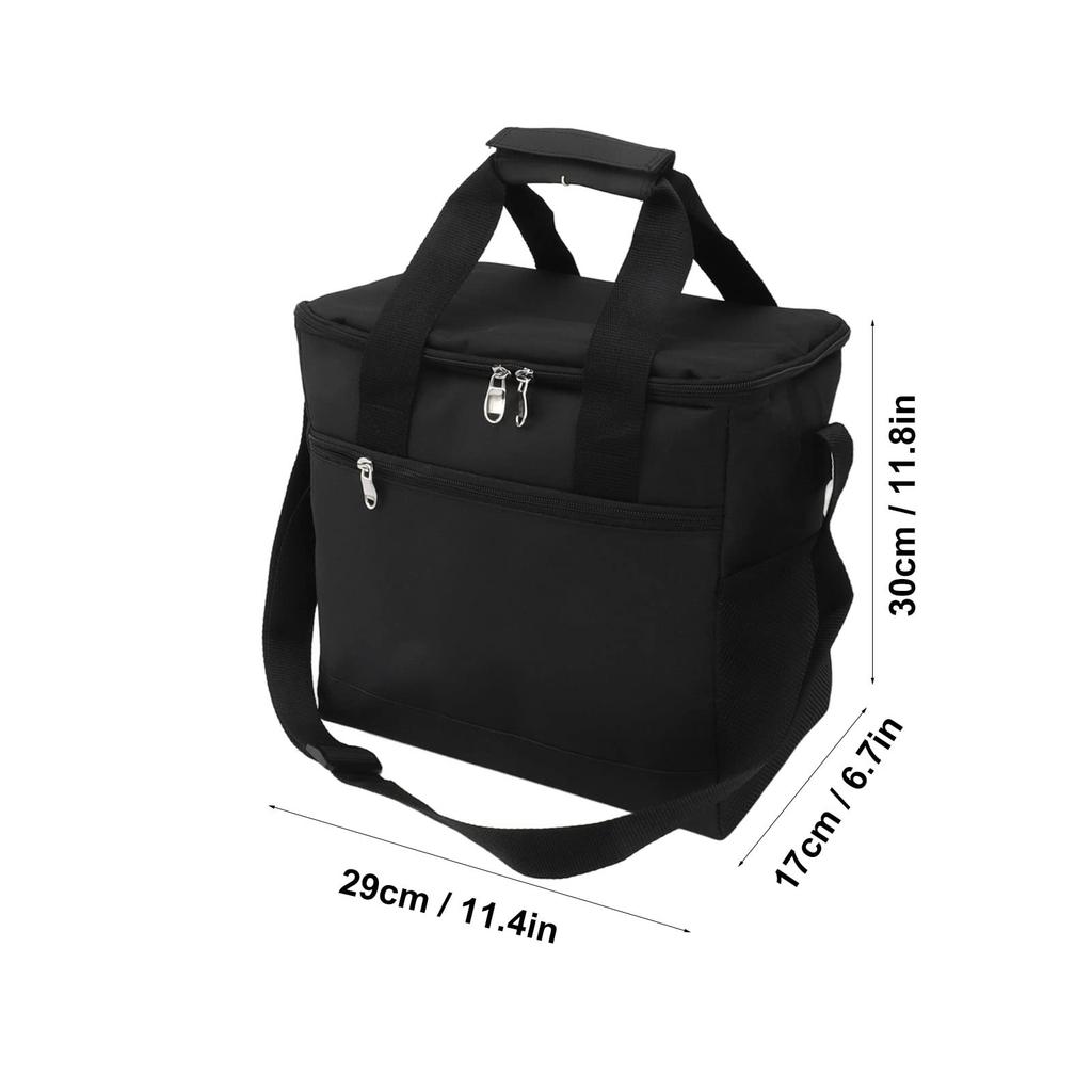 Foldable Cooler 15L Bag, (black)