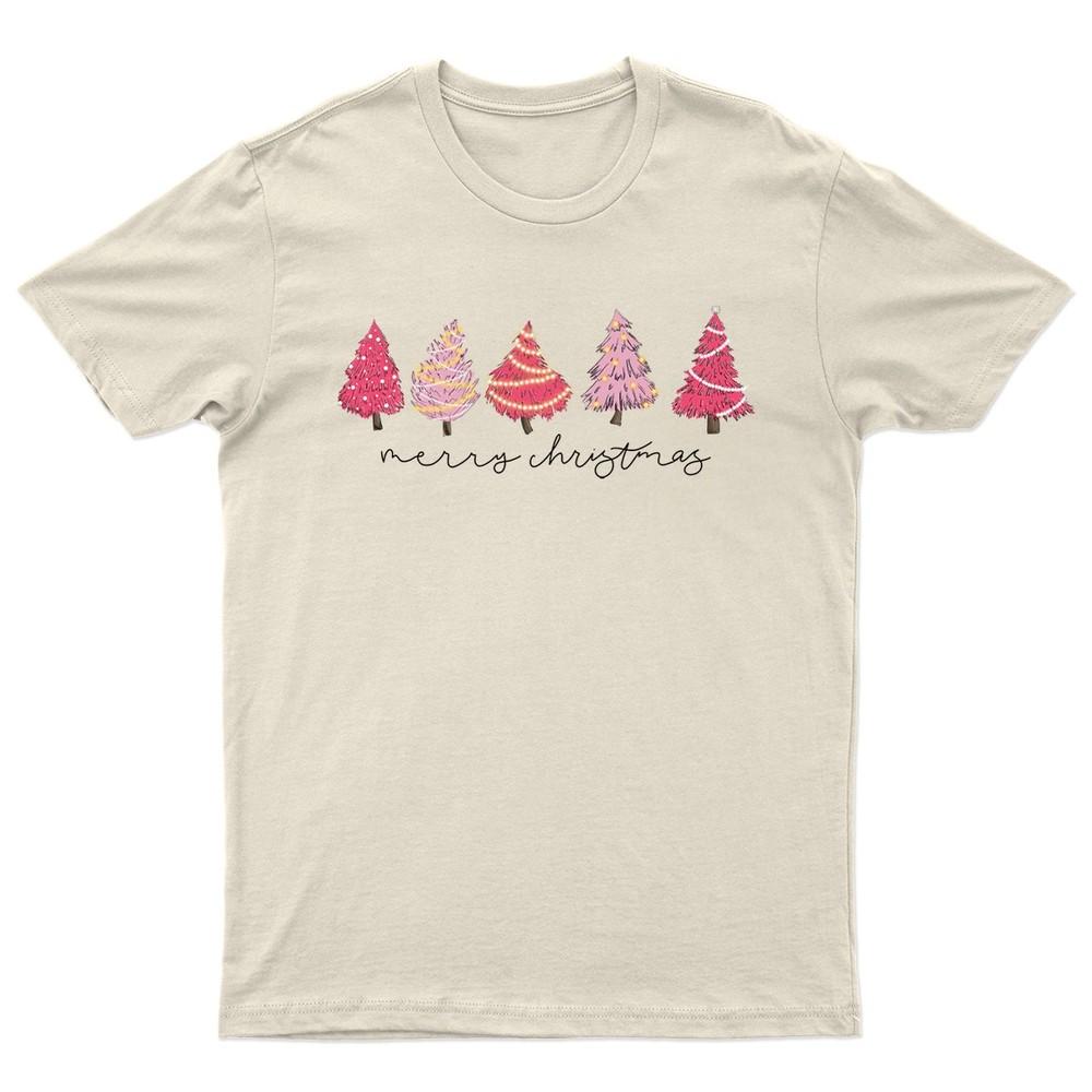 Merry Christmas Holiday Trees TShirt Unisex Gift Retro Funny Unisexs Vintage a