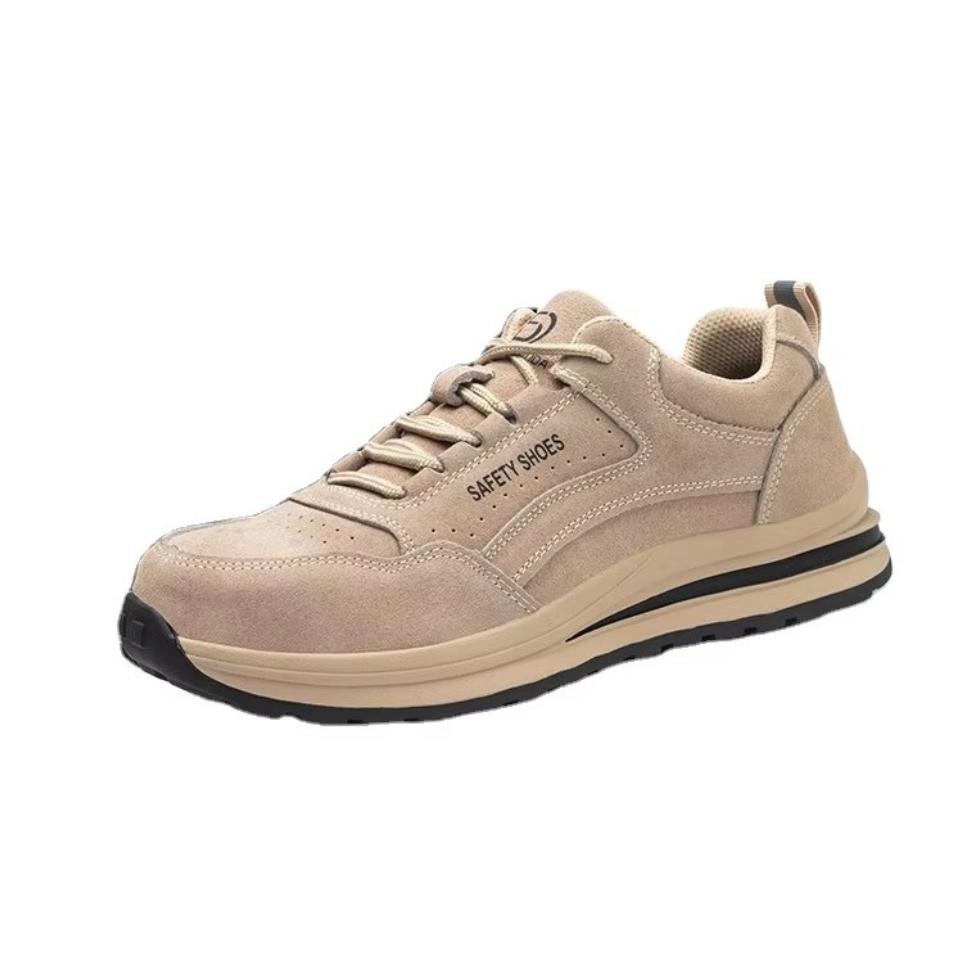 Fashion labor insurance shoes men's anti-impact and anti-puncture shoes lightweight and breathable safety shoes