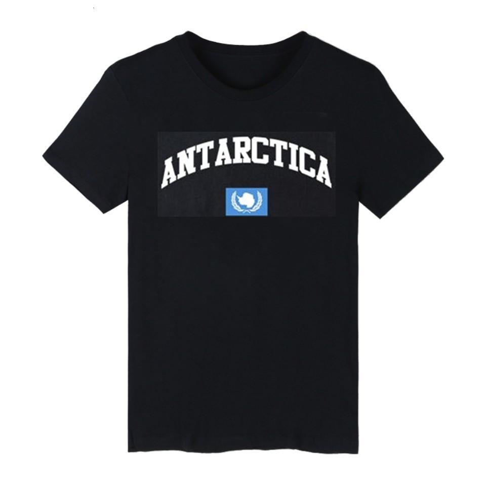 

Antarctica Flag Men T Shirt Tshirt Funny T-shirts For Man 100% Cotton Top High Quality O Neck Plus Size Clothing - Men s Summ... S разноцветный