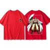 One Piece 2026 New Hot Portgas D Ace Unisex Tshirt Summer New Anime Doublesided Printed Casual Parentchild Shirt