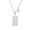 Twelve Constellations Tarot Card Stainless Steel Necklace with Fade-Resistant Pendant