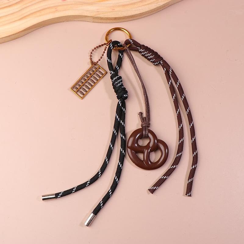 

Брелок для ключей Ins Braided Rope Baseball, креативный спортивный брелок, модный брелок для ключей из плетеной веревки, подвеска для сумки для девочек, аксессуары для ключей