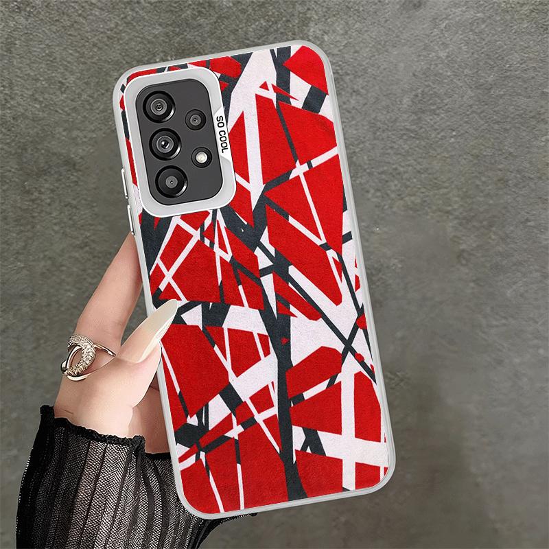Eddie Van Halen Graphic Guitar Soft Phone Case for Samsung A17 A16 A15 A14 A13 A57 A56 A55 A54 A53 A37 A36 A35 A34 A33 A26 A25 A