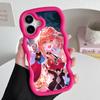 HSR Guinaifen Wavy Edge TPU Mobile Phone Case for iPhone 17 16 15 14 13 12 11 Air Pro Max Plus Colorful Cover
