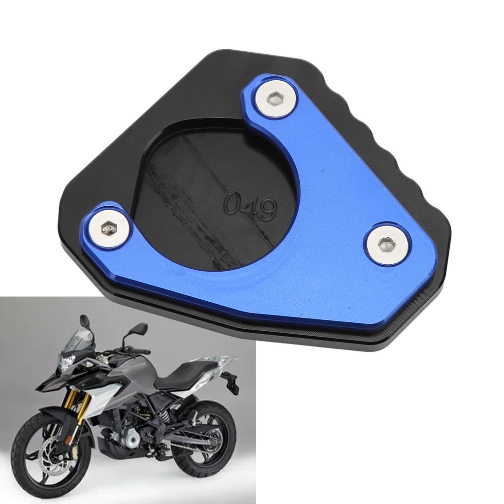 Motorcycle Kickstand Extender Pad Support Plate Aluminium Alloy Replacement for G310GS 2017‑2018