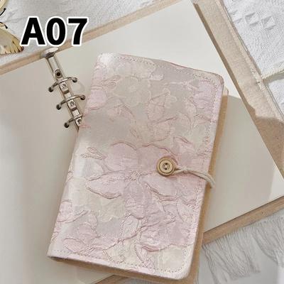 Butterfly Flower Pattern A5 Binder Photo Album Kpop Idol Photo Card Collection Books Loose-Leaf Album Photocard Holder Gift