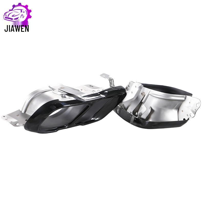 Black Stainless Steel Square Tailpipe Tip
