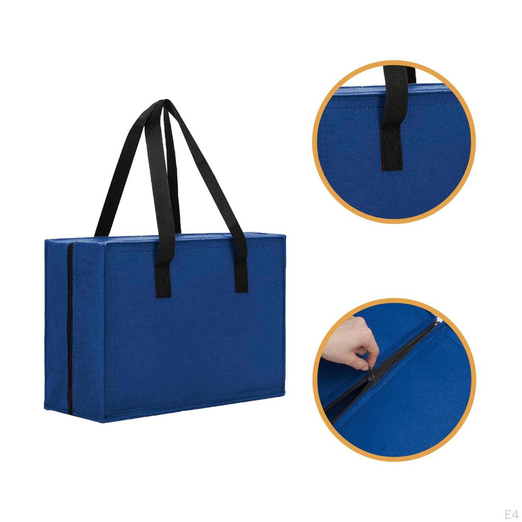 Toy Case Storage Bag with Zippers Carrier Lightweight Holds 18 Mini Toys Cars Gift Protection