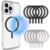 Universal Magnet Sticker Magnetic Adapter Ring Suitable for Magsafe IPhone Wireless Charging Cellphone Round Metal Plate Ring