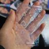 50Pcs 65*90MM Little Stars Laser Flashing Card Sleeves Protector Clear Protector Cards Photocard Protector Film