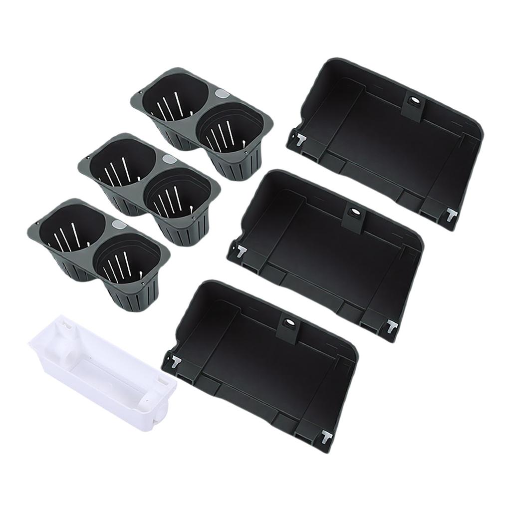 Self Wat ing Stackable V tical Plant Pot Wall Mounted s Pots for Strawb ries Vegetable Indoor Outdoor Decoration