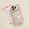 Korean Bowknot Rabbit Spring iPhone 15/17Promax Case with Full Coverage Drop Protection