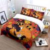 Hugging Cats with Floral Pattern Bedding Duvet Cover Set Duvet Cover Pillowcases  (1*Duvet Cover 2*Pillowcases, Without Duvet Insert)