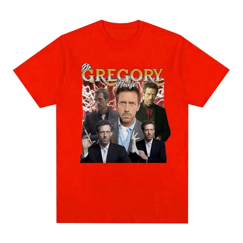 Dr Gregory House Md Funny Meme Graphic T Shirt Fashion Loose Short Sleeve T Shirts Unisex Women Clothing Cotton Oversized Tshirts