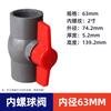 PVC Stalen Handvat Waterleiding Kogelkraan