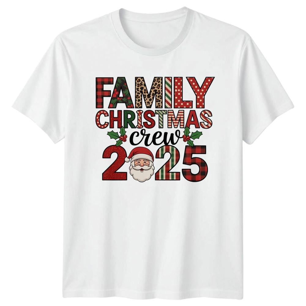 Family Christmas 2025 Christmas Holidays Unisexs TShirt Unisexs Tee Graphic Top S