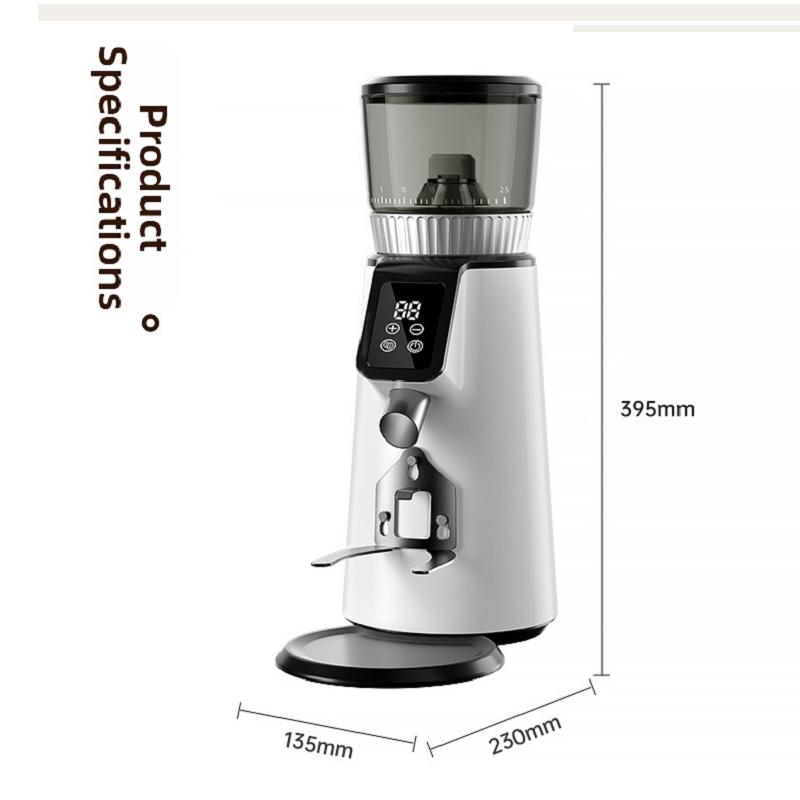 Molinillo de Café Eléctrico, Molinillo Dosificador Totalmente Automático para Uso Doméstico y Comercial