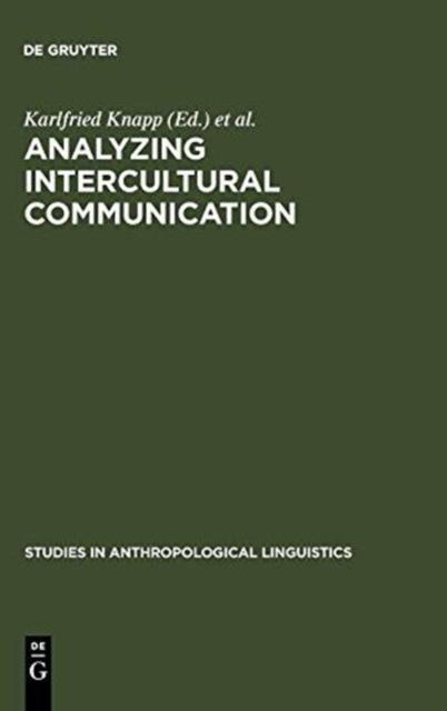 The Analyzing Intercultural Communication Book
