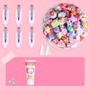 Resin Hair Clip Assortment Handcrafts Pins DIY Set for DIY Decorating