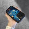 Cartoon Starry Sky Pattern Phone Case for iPhone 17 16 15 14 13 12 11 Pro/Max/Plus - Drop & Shockproof Back Cover