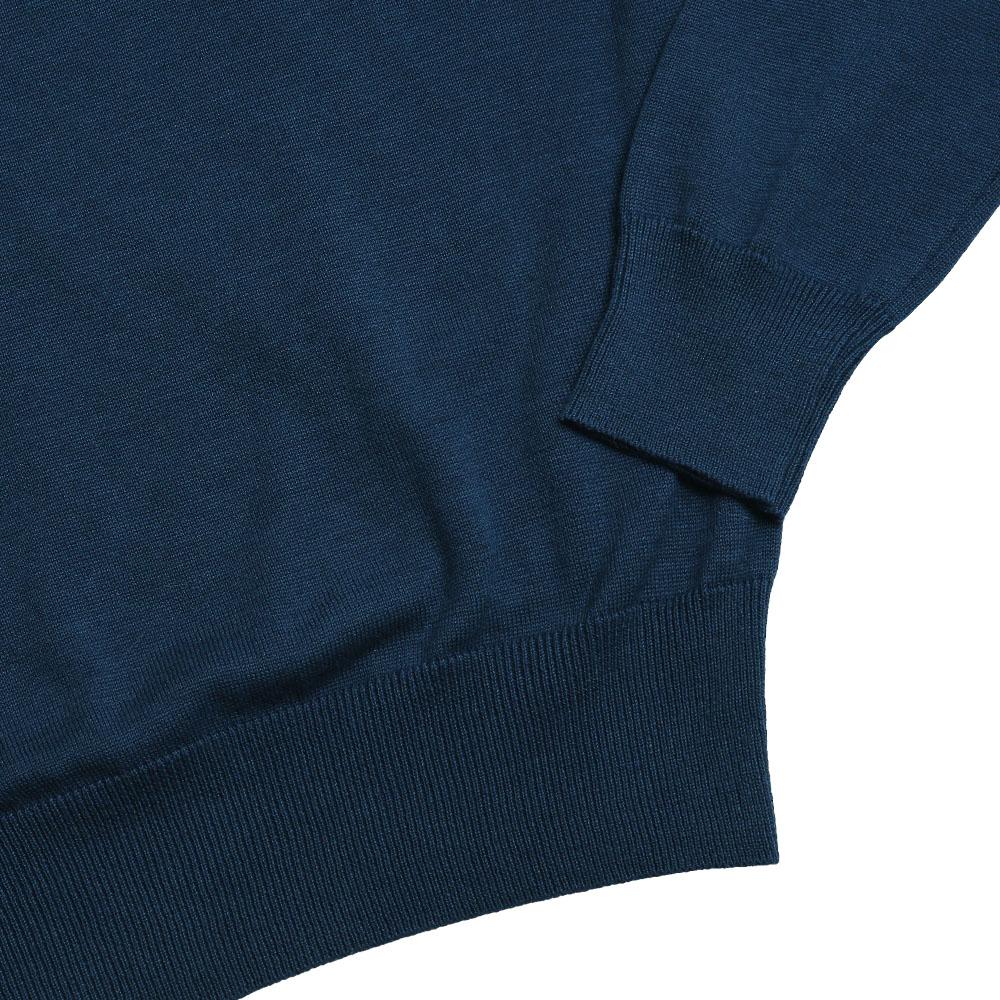 Solti Combination Polo Knit (Blue)