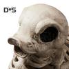 Halloween Skeleton Duck Figurine Spooky Bone Duck Resin Statue Sculpture Home Office Desktop Decoration Festival Party Ornament