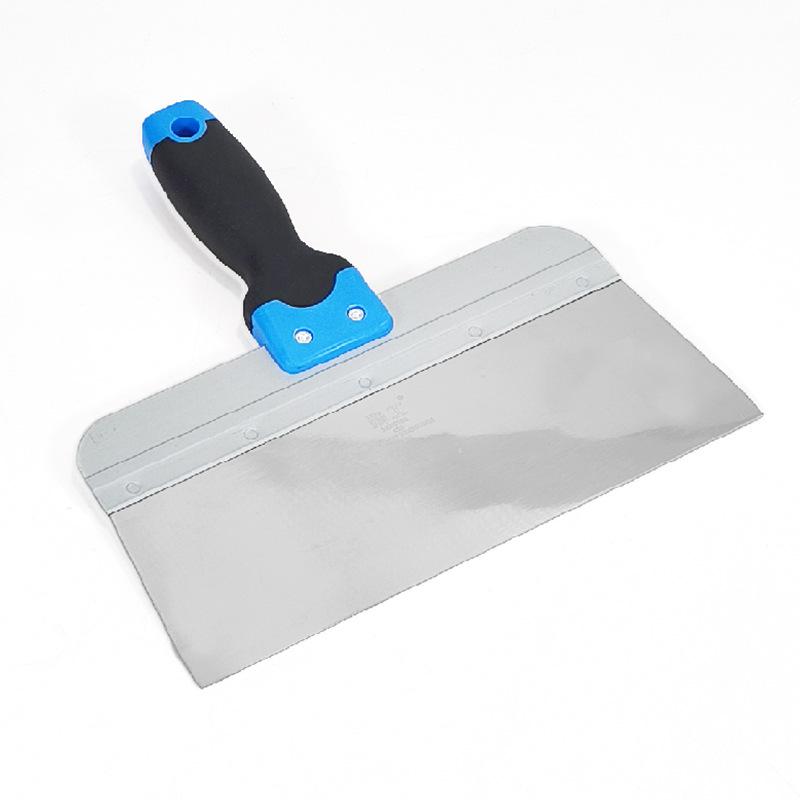 8-Piece Stainless Steel 10-in-1 Putty Scraper and Plastering Trowel Set
