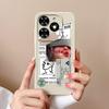 For Tecno Spark Go 2024 Case Cool Girl Cartoons Pattern Liquid Silicone Shell For Tecno Spark Go2024 New Design Prevalent Fundas