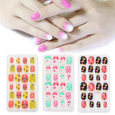 NEW Fshion Reusable Stick On Nails Nails Art Press On Nails Full Cover False Nail Tips Fake Nails