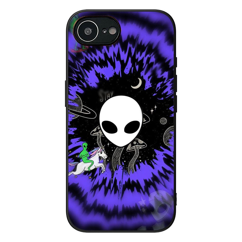 

Cover for Samsung Galaxy S25 S24 S23 FE Plus Ultra S7 Edge A16 A15 5G s25+ Phone Case Universe Alien Galaxy Space Astronaut Sky Galaxy S24 Ultra