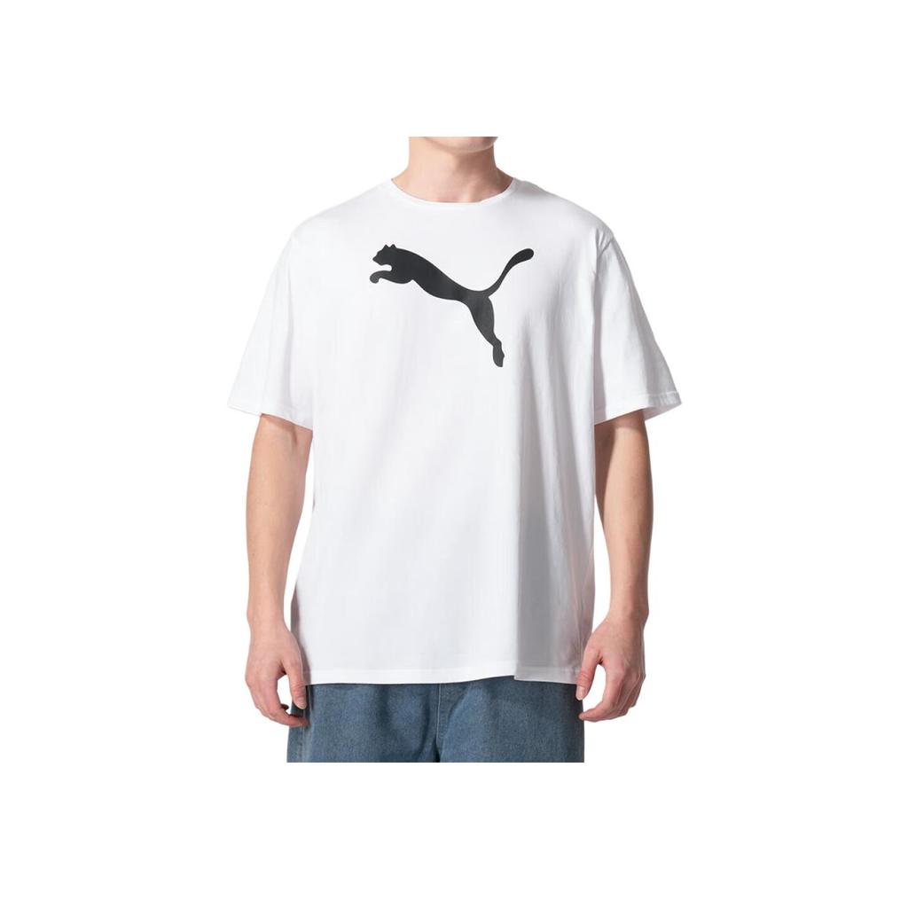 New PUMA Set-in Sleeve T-Shirt Men's White 658705-04