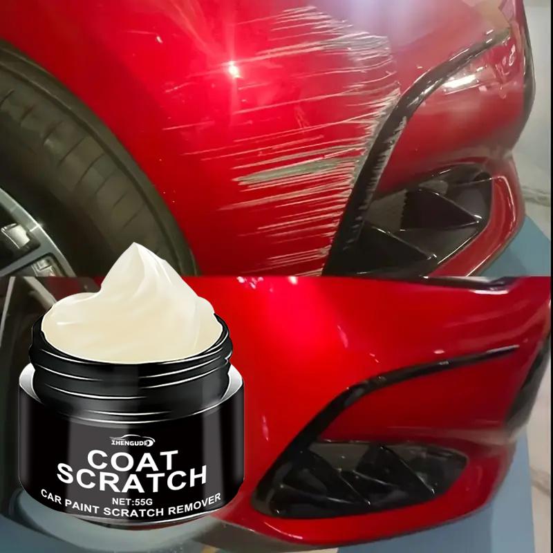 Car Scratch Repair Wax 55g - Universal Paint Scratch and Swirl Remover, Vehicle Exterior Maintenance Repair Polishing Paste