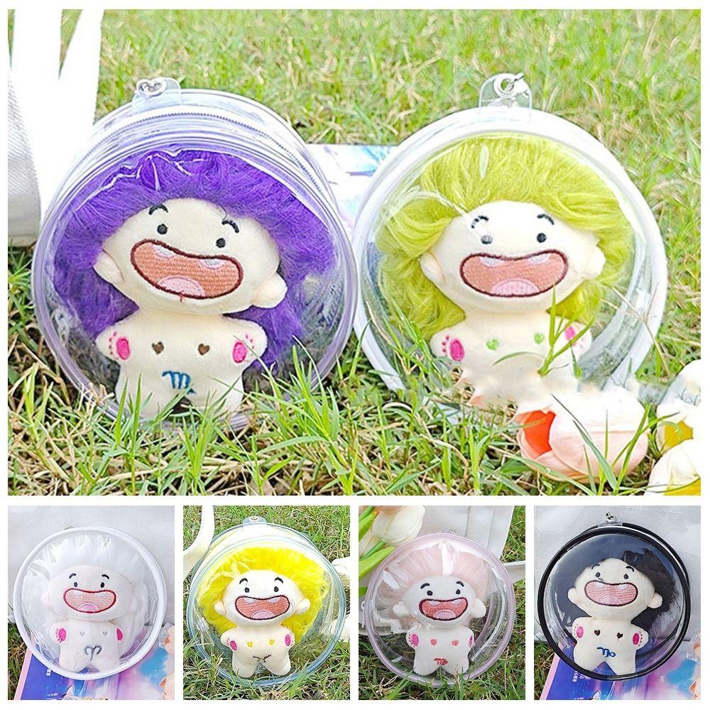 10cm Doll Clear Outdoor Bag Transparent Storage Case New Style Doll Display Box