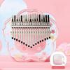 17/21 Keys Transparent Kalimba Music Instruments Portable Kalimba Fingers Piano Clear Pitch Stylish Crystal Transparent Thumbs Piano