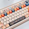 Prosperous Year by Year Five Sided Dye Sub Keycaps MOA Profile PBT Key Caps for Cherry Gateron MX Switches Mechanical Keyboard