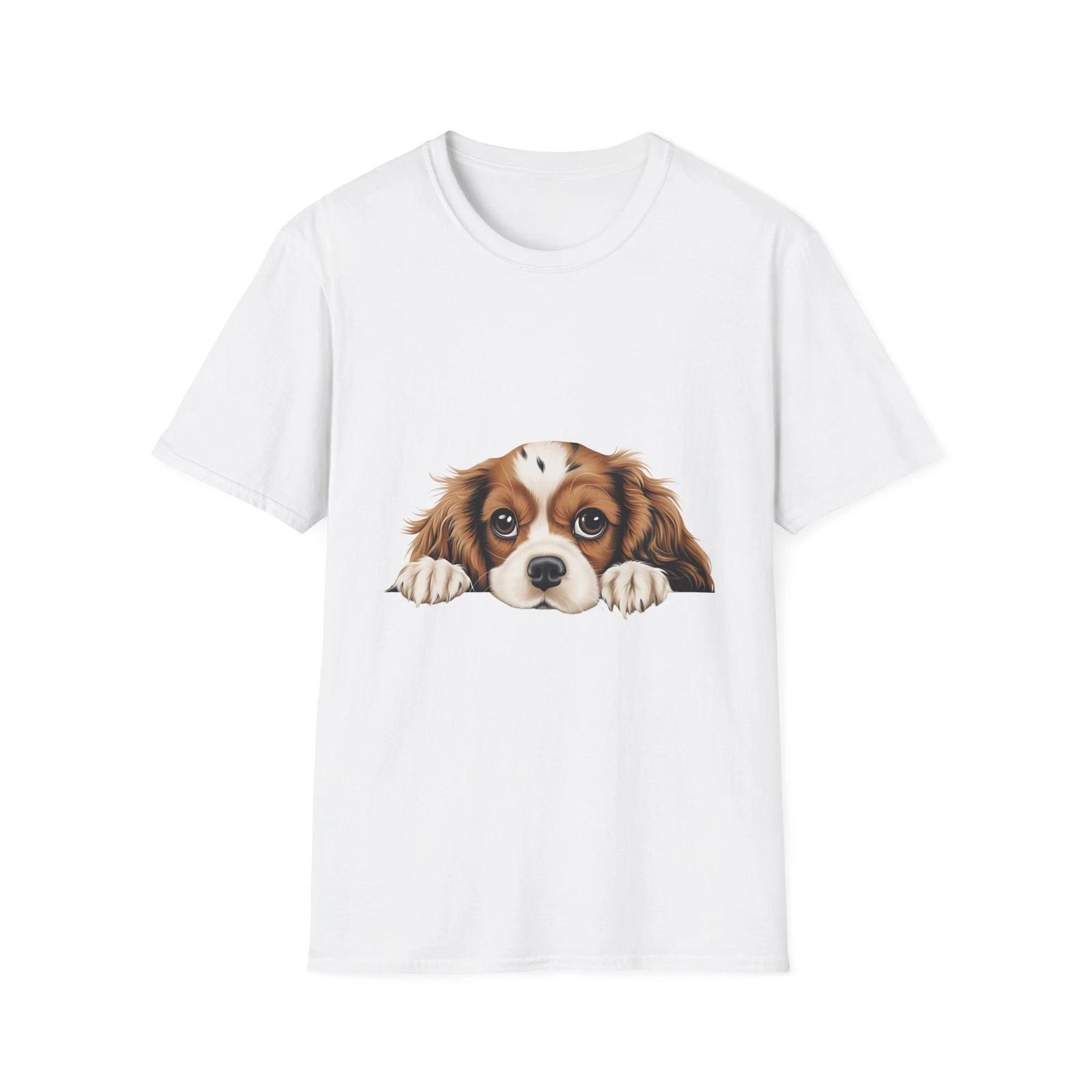 

Cute Dog Graphic Unisex T-Shirt, Animal Lover Gift, Pet Tee, Casual Wear, Gifts S