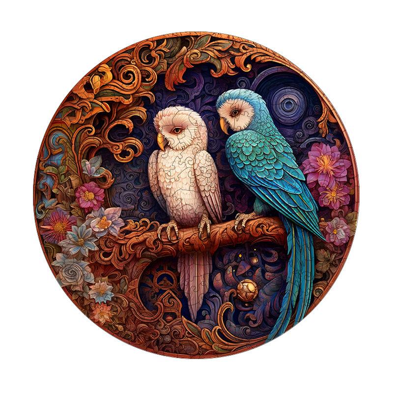 Special-Shaped Animal Wooden Puzzle Irregular 3D Three-Dimensional Toy