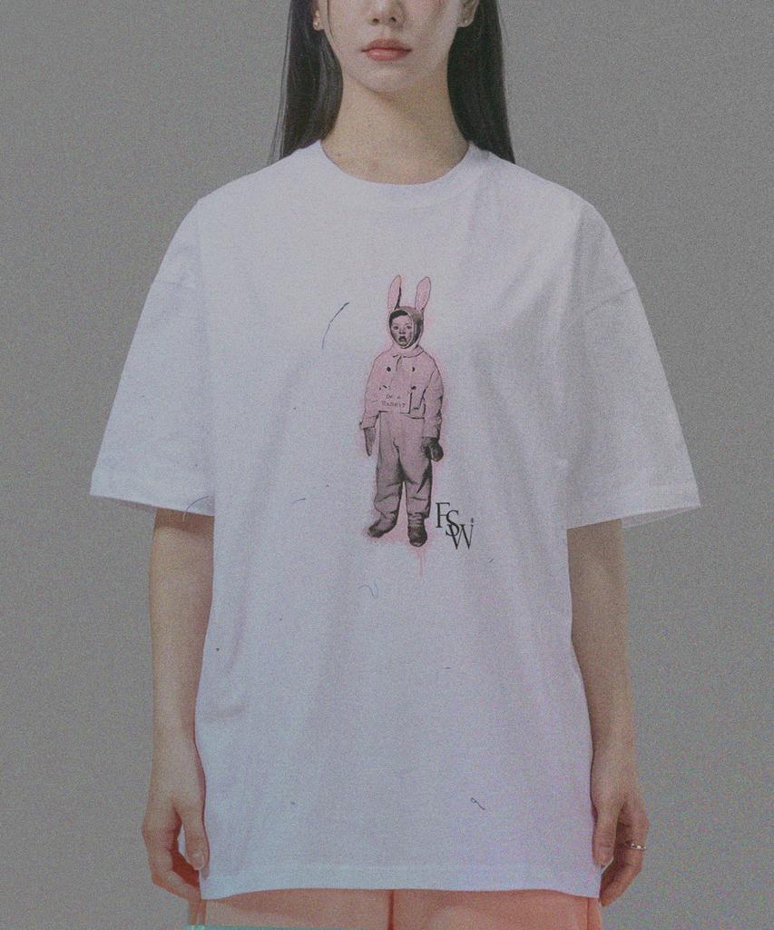 Paensyo Im A Rabbit Short Sleeve - White