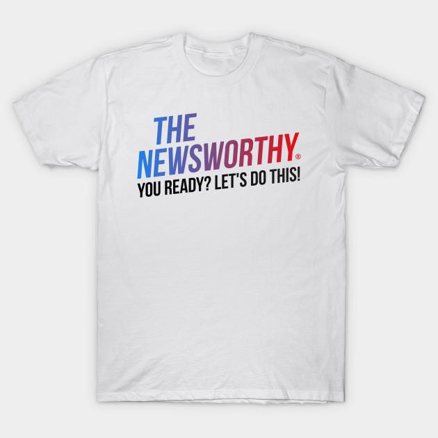 

Men Black Print T-shirt The Newsworthy Purple Logo No-Cut Transfer Paper Print Cotton Tshirt 2XL білий