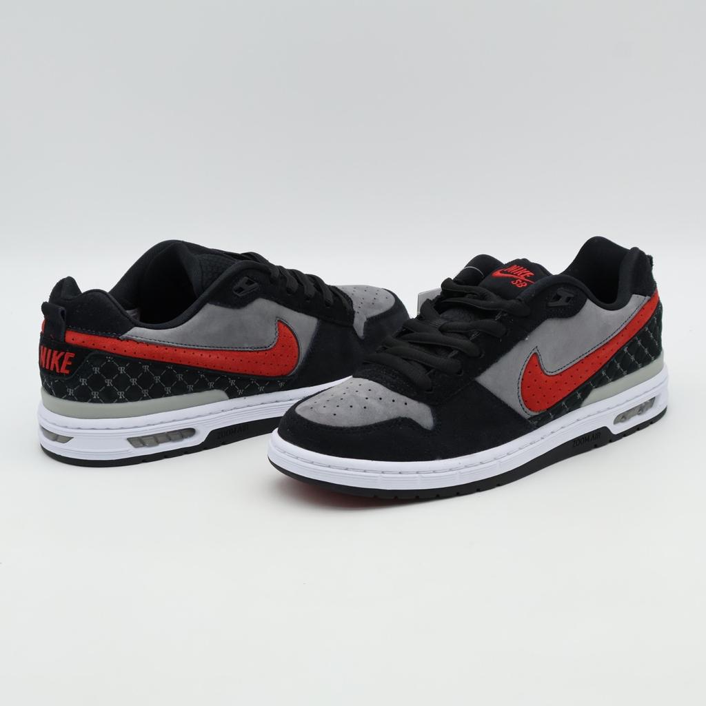 IM7147-001 Nike SB Paul Rodriguez Low Bred Black and Flint Grey (Men's)