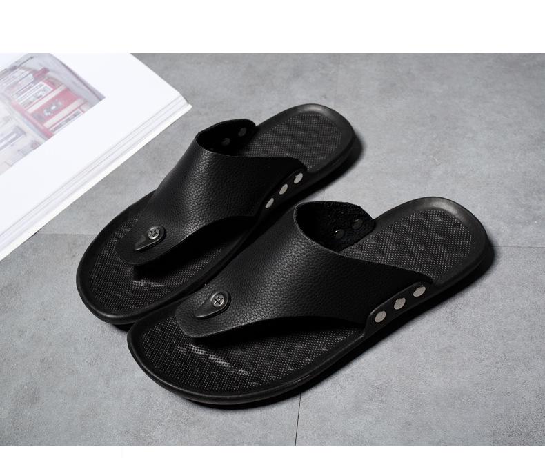 Men's Summer Korean Style Fashion Flip-Flops for Indoors and Outdoors