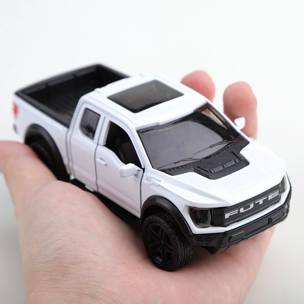 (Verpakt) 1/36 Nieuwe Muscle Pick-up Truck Pull-Back Speelgoedauto, Jongensspeelgoed, Gegoten Metaal, Beste Pick-up Truck Speelgoed