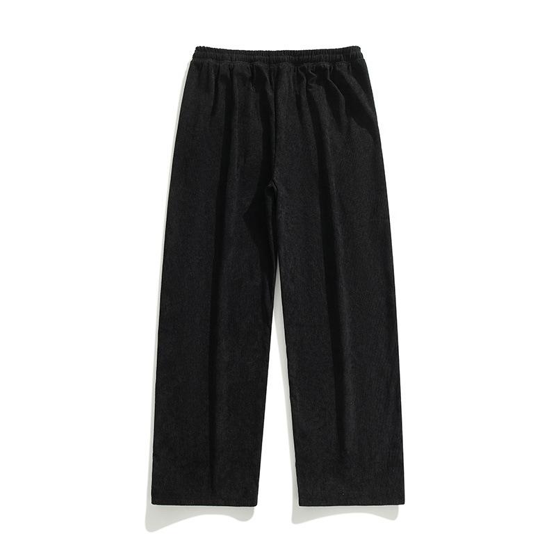 Men's spring and autumn men's sweatpants drape casual pants men's versatile loose straight mopping green trousers