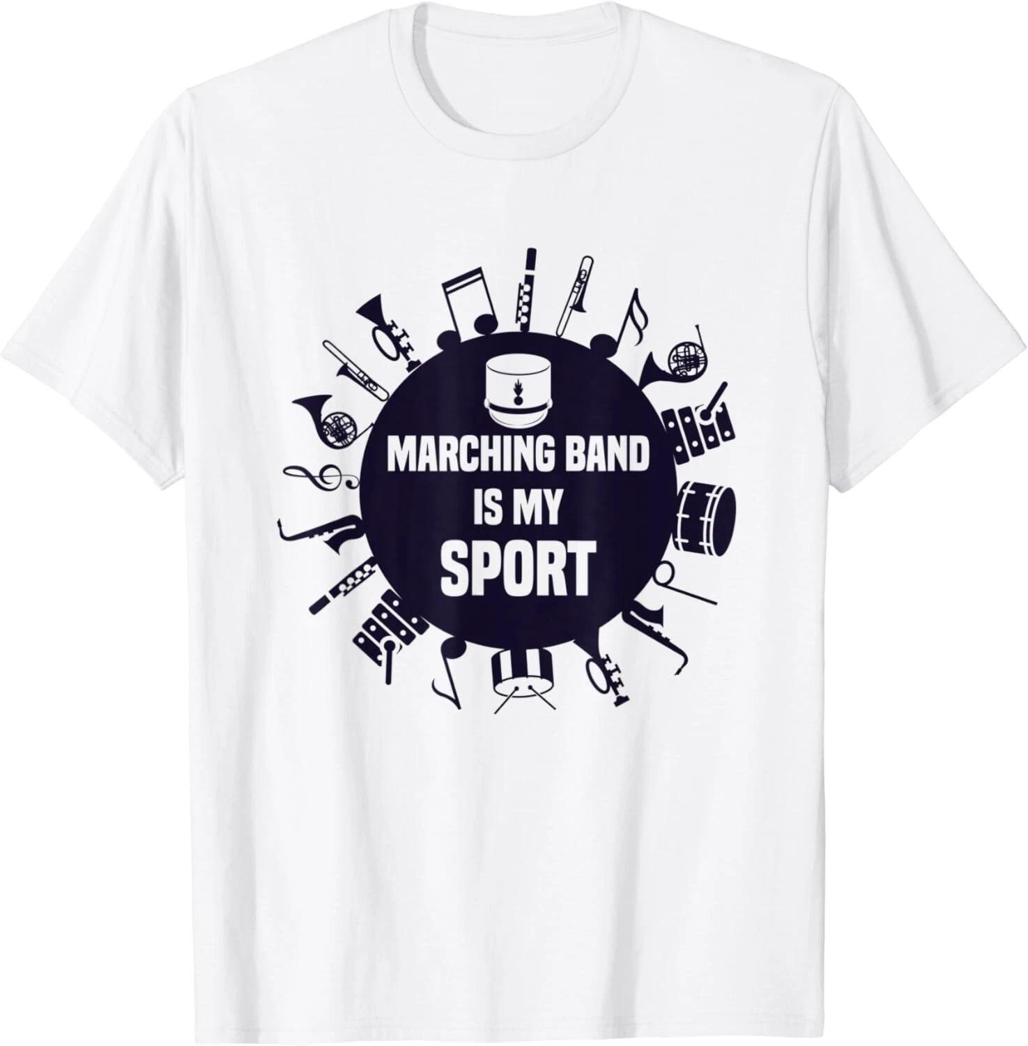 

Marching Band T-Shirt My Sport Funny Quote Gifts Gift Unisex T-Shirt 2XL
