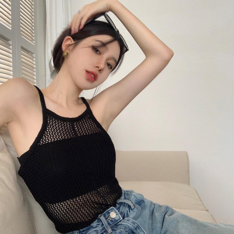 

Летние майки, однотонная женская майка без рукавов One Size