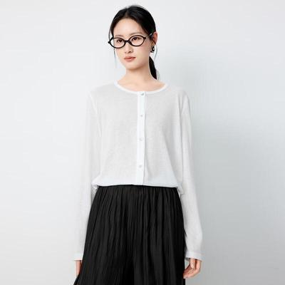 Women's Summer Thin Long-Sleeve Knit Top