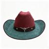 New Suede Western Cowboy Hat Popular Classic Accessories Cowboy Hat Fashion European and American Jazz Hat