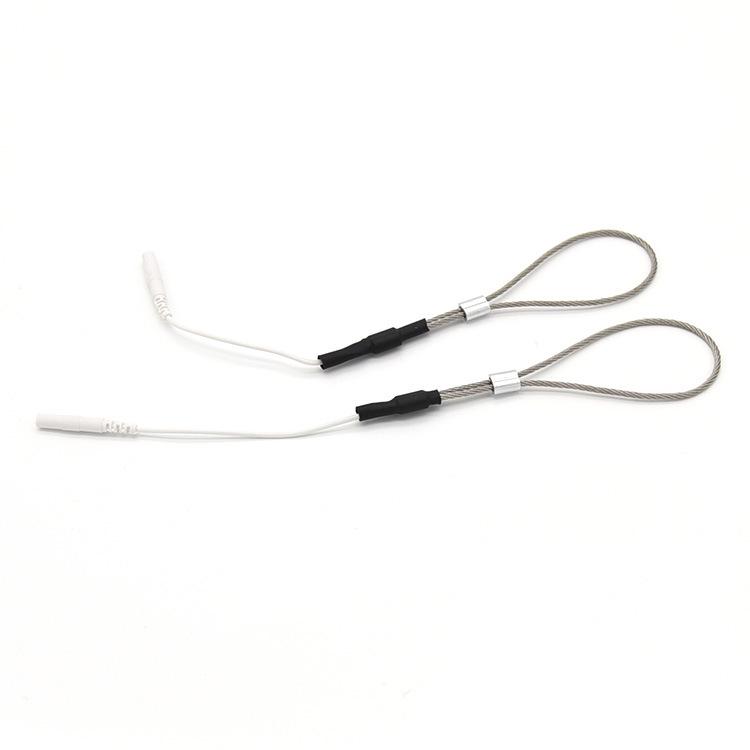 Men's Electric Shock Steel Ring for Erotic Restraint and Climax